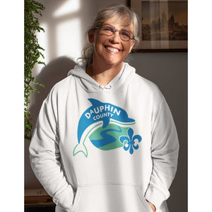 Dauphin County Fleur-de-Dolphin Hoodie - The Pennsylvania T-Shirt Company